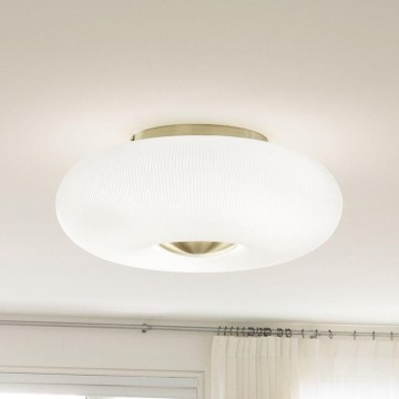 Ideal Lux - Plafón LED ARIZONA 5xGX53/9W/230V diá. 50 cm blanco