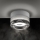 Ideal Lux - Plafón LED para baño LOLLY 1xGX53/9W/230V, diámetro 10,5 cm, IP44, blanco/transparente