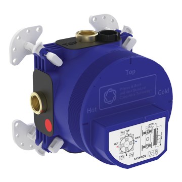 Ideal Standard A1000NU - Cuerpo de instalación para grifería empotrada BUILT-IN azul