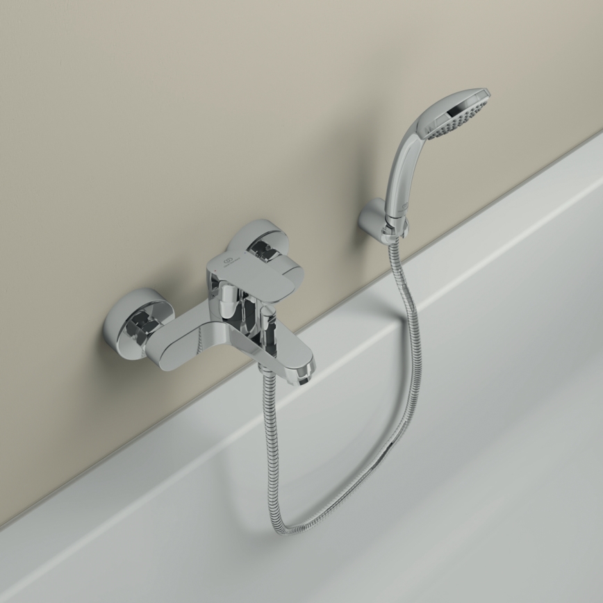 Ideal Standard B1721AA - Grifo de bañera CERAFLEX cromo brillante