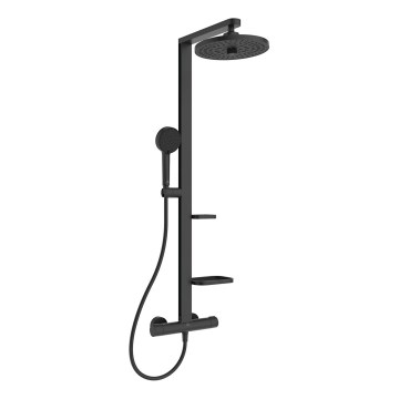 Ideal Standard BD583XG - Juego de ducha con grifería CERATHERM ALU+ negro mate