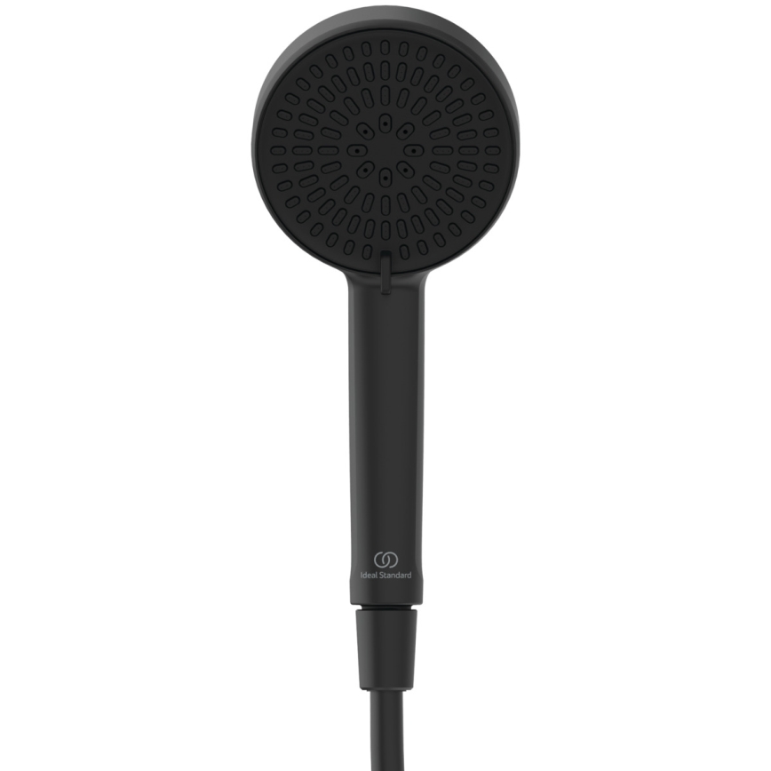 Ideal Standard BD584XG - Juego de ducha con grifería CERAFLOW ALU+ en negro mate