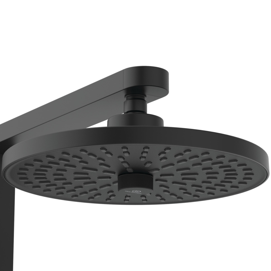 Ideal Standard BD584XG - Juego de ducha con grifería CERAFLOW ALU+ en negro mate
