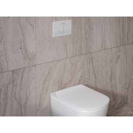 Ideal Standard T007901 - Inodoro suspendido TESI de cerámica, blanco