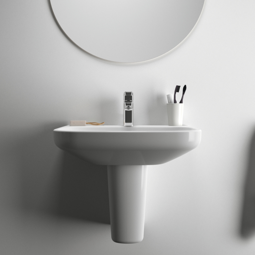 Ideal Standard T470501 - Lavabo suspendido I.LIFE A 60x48 cm cerámica/blanco