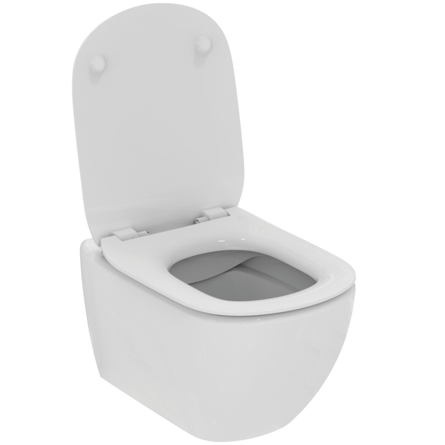 Ideal Standard T552201 - Asiento de inodoro SoftClose TESI blanco