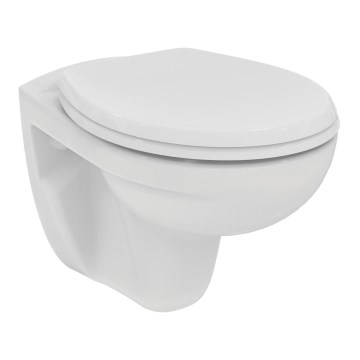 Ideal Standard V390601 - Inodoro suspendido EUROVIT, cerámica, blanco