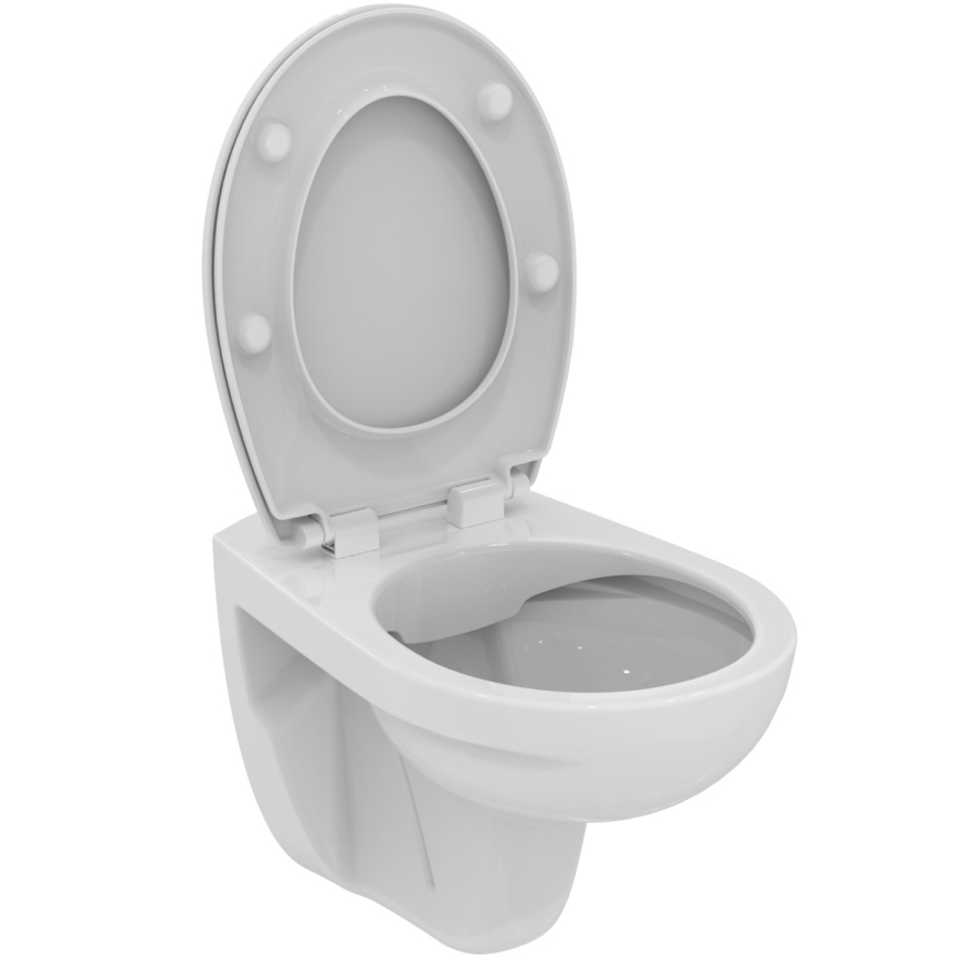 Ideal Standard V390601 - Inodoro suspendido EUROVIT, cerámica, blanco