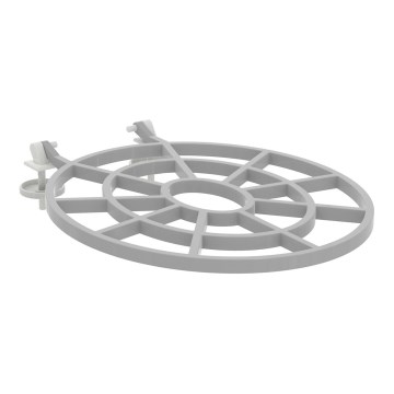 Ideal Standard VV612000 - Rejilla de plástico para lavadero 34x40,2 cm, gris
