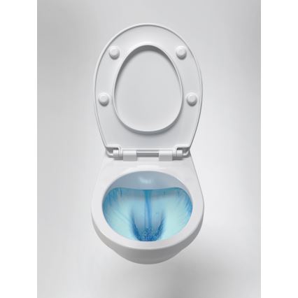Ideal Standard W331301 - Inodoro suspendido sin reborde SIMPLICITY cerámica/blanco