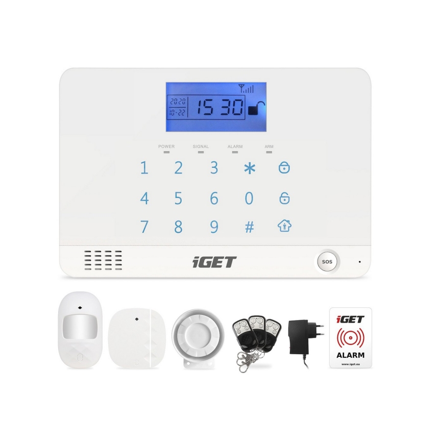 Sistema de seguridad inalámbrico inteligente GSM