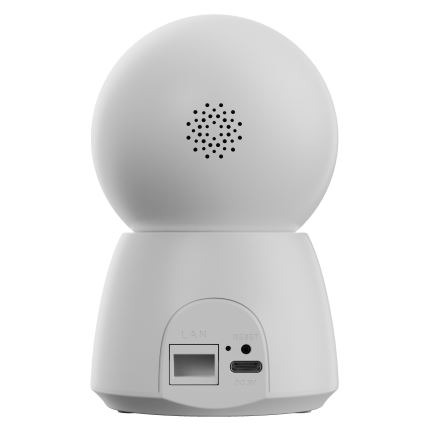 Cámara inteligente con sensor de movimiento 2K, 5V, Wi‑Fi compatible con Tuya, blanca