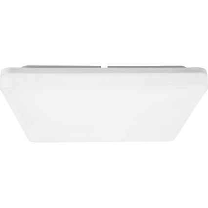 Plafón de techo LED RGBW regulable para baño LED/24W/230V 3000-6500K 33x33 cm IP54 blanco Wi-Fi Tuya