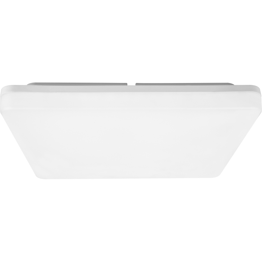 Plafón de techo LED RGBW regulable para baño LED/24W/230V 3000-6500K 33x33 cm IP54 blanco Wi-Fi Tuya