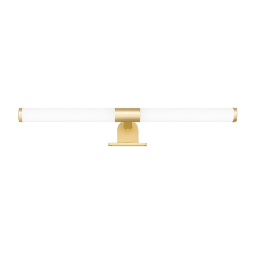 Iluminación LED para espejo de baño 2 en 1 APA LED/6W/230V 40 cm IP44 dorada