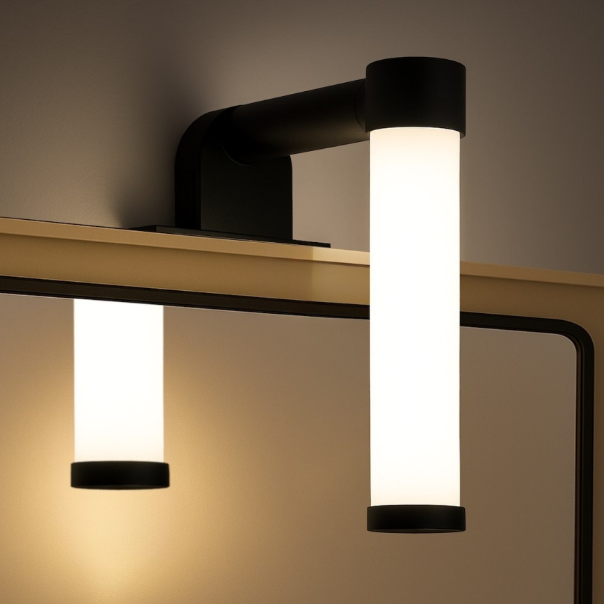 Iluminación LED para espejo de baño APA MINI/4W/230V IP44 negro