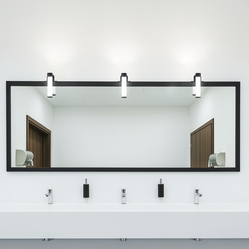 Iluminación LED para espejo de baño APA MINI/4W/230V IP44 negro