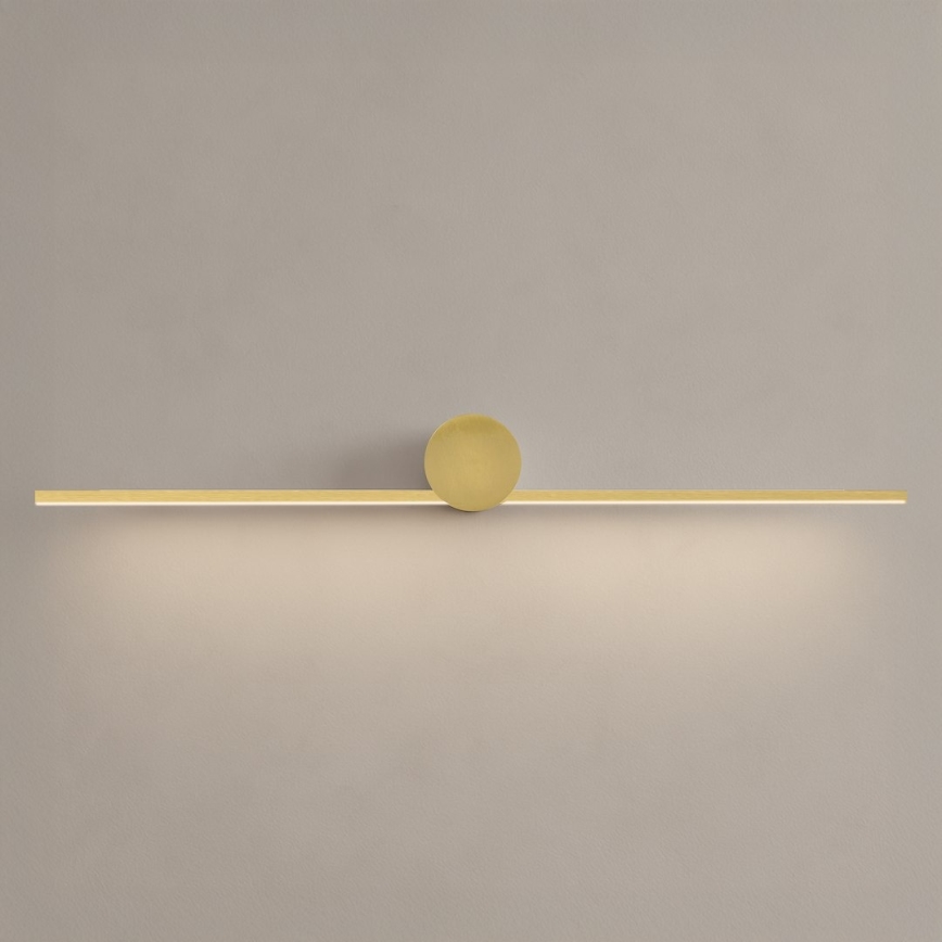 Iluminación LED para espejo de baño ARTIST LED/9W/230V 60 cm IP44 dorada