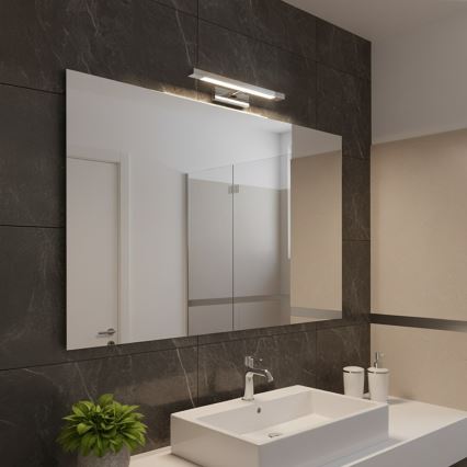 Iluminación LED para espejo de baño KLIMT LED/8W/230V 3000/4000/6000K 40 cm IP44 cromo pulido
