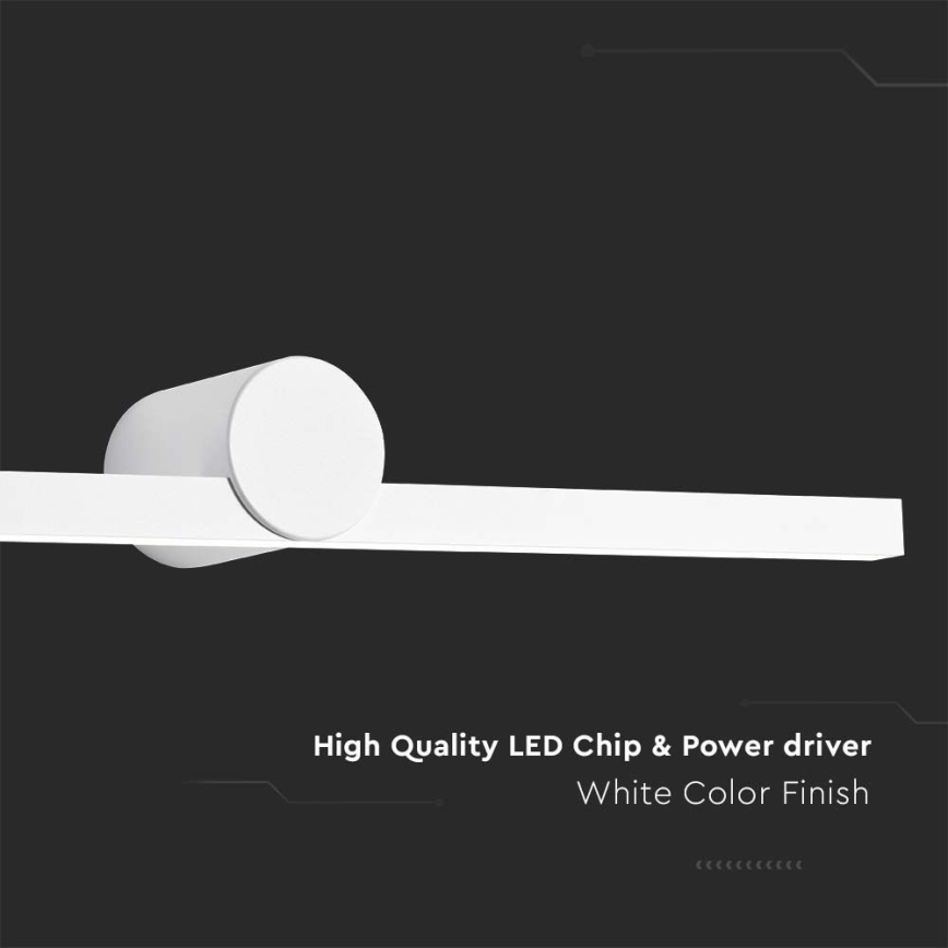 Iluminación LED para espejo de baño LED/10W/230V 4000K IP65 blanca