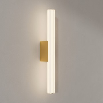 Iluminación LED para espejo de baño LINEA LED/12W/230V 3000/4000/6000K IP44 61 cm dorada