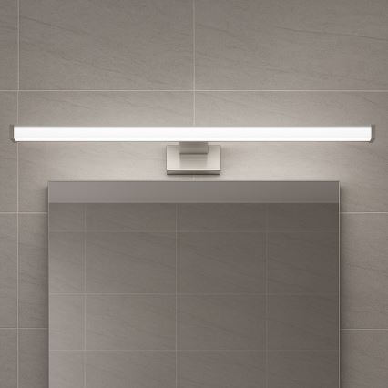 Iluminación LED para espejo de baño MIRORE LED/10W/230V 60 cm IP44 cromo brillante