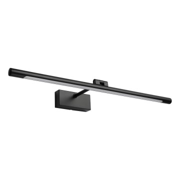 Iluminación LED para espejo de baño MIRROR LED/8W/230V 4000K IP44 60 cm negra