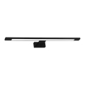 Iluminación LED para espejo de baño SHINE LED/12W/230V 60 cm IP44 negra