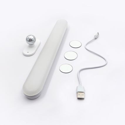 Luz LED recargable y regulable para muebles CLICK LED/1,5W/3,7V 3000/4000/6500K 800 mAh USB