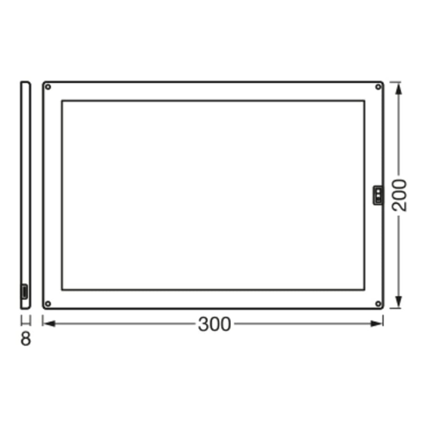 Iluminación LED regulable para muebles SMART+ UNDERCABINET LED/8W/24/230V 2700-6500K Wi-Fi