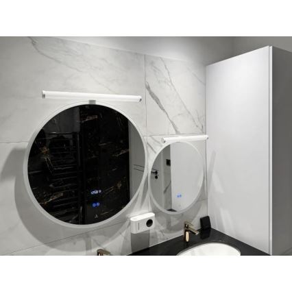 Iluminación para espejo de baño LED/12W/230V 59,5 cm IP44 blanco