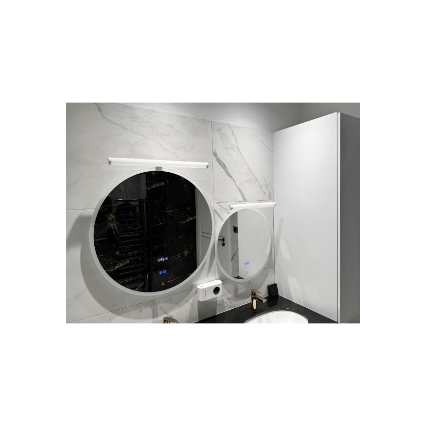 Iluminación para espejo de baño LED/12W/230V 59,5 cm IP44 blanco