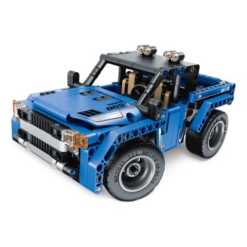 iM.Master - Kit de construcción coche todoterreno 2 en 1 3xAA 353 piezas + mando a distancia