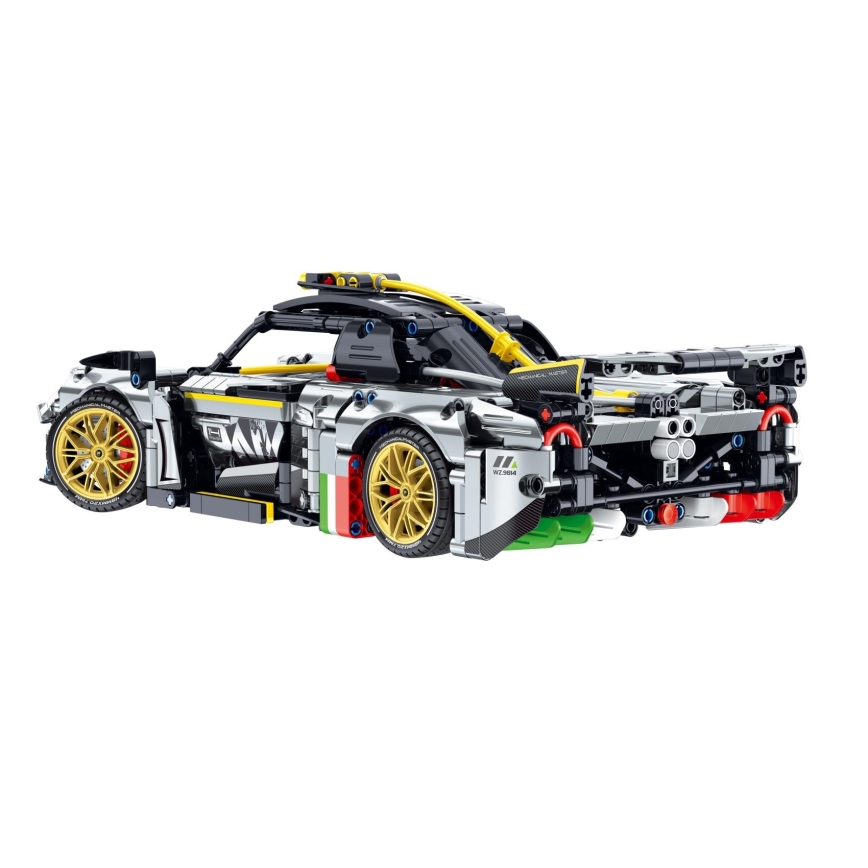 iM.Master - Kit de construcción de coche con propulsión mecánica, 1237 piezas