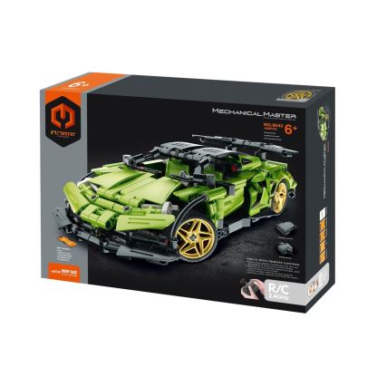 iM.Master - Kit de construcción de coche de carreras, 429 piezas, funciona con 3 pilas AAA + mando a distancia