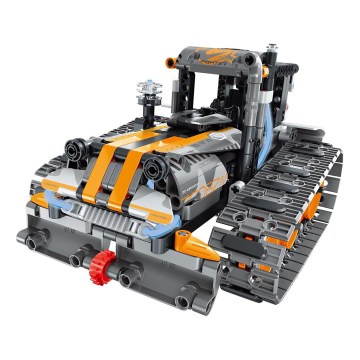 iM.Master - Kit de construcción tanque 4 en 1, 554 piezas, funciona con 2 pilas AA y mando a distancia