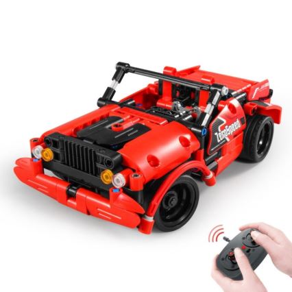 iM.Master - Set de construcción de coche 2 en 1, 3xAA + 3xAAA, 351 piezas y mando a distancia