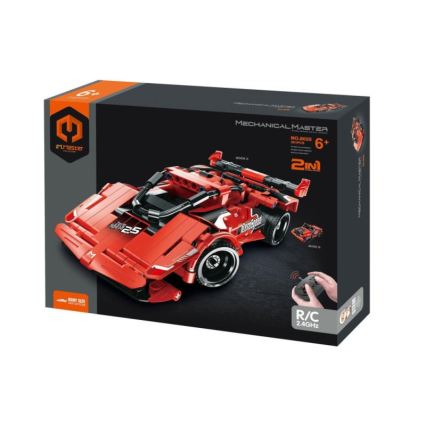 iM.Master - Set de construcción de coche 2 en 1, 3xAA + 3xAAA, 351 piezas y mando a distancia