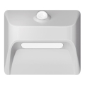Immax 08308L - Luz LED recargable para escalera con sensor STEP LIGHT LED/0,3W/3,7V 2200 mAh IP53 blanco