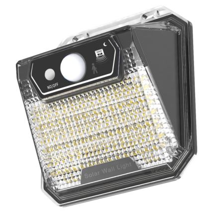 Aplique LED solar con sensor LED/3W/5,5V IP65 1200 mAh