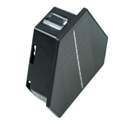 Lámpara de pared solar LED con sensor LED/2W/5V IP54 1300 mAh