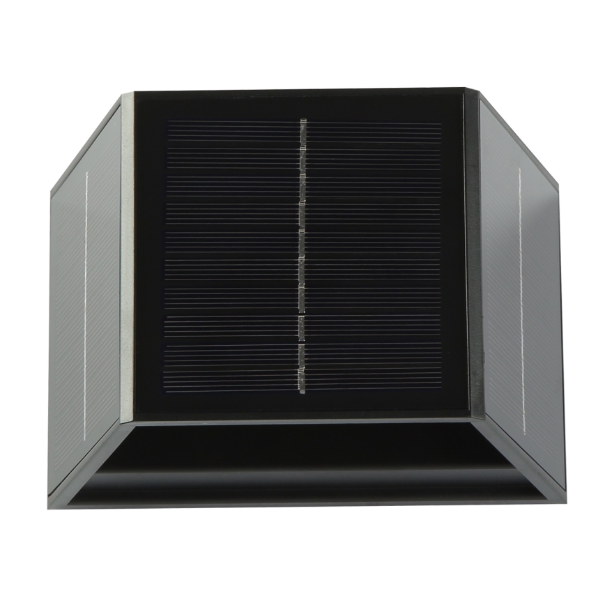 Lámpara de pared solar LED con sensor LED/2W/5V IP54 1300 mAh