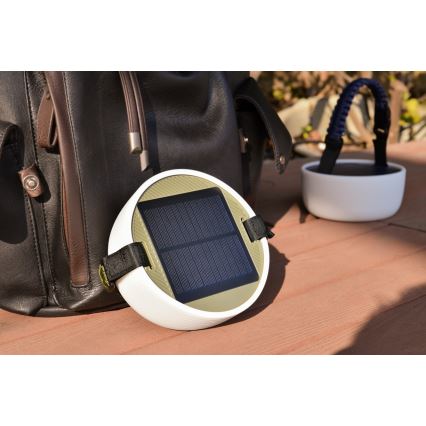 Lámpara portátil solar recargable LED RGB con cadena de luces LED/10W/5V 3600 mAh IP65 3600 mAh