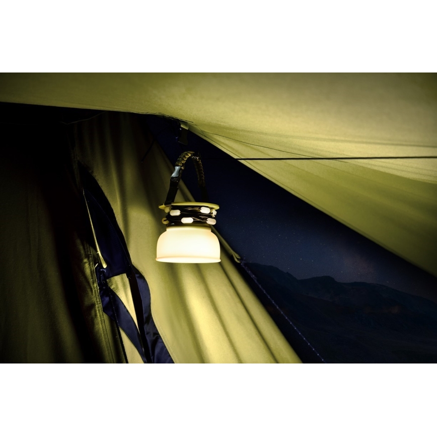 Lámpara portátil solar recargable LED RGB con cadena de luces LED/10W/5V 3600 mAh IP65 3600 mAh