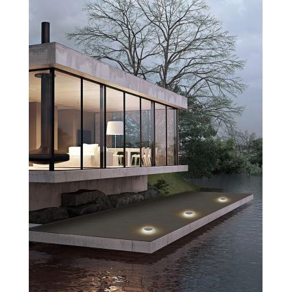 Iluminación solar LED para exterior con sensor LED/0,4W/3,2V IP54 500 mAh