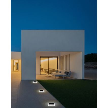 Iluminación solar LED exterior con sensor LED/0,03W/1,2V IP54 800 mAh