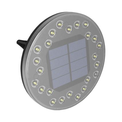 SET 4x Iluminación solar LED exterior con sensor LED/0,048W/2V IP68 600 mAh