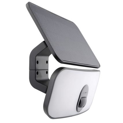 Lámpara de pared solar LED con sensor LED/13W/3,7V 4000K IP65 400 mAh