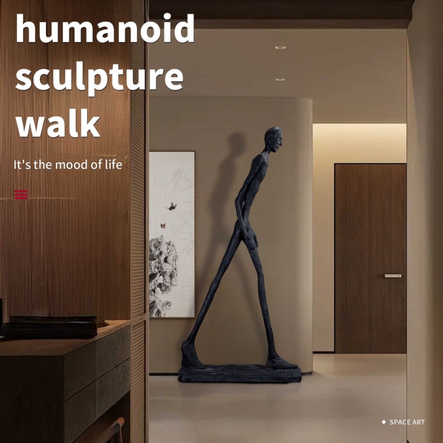 Escultura decorativa SILUETTE de 210 cm Human