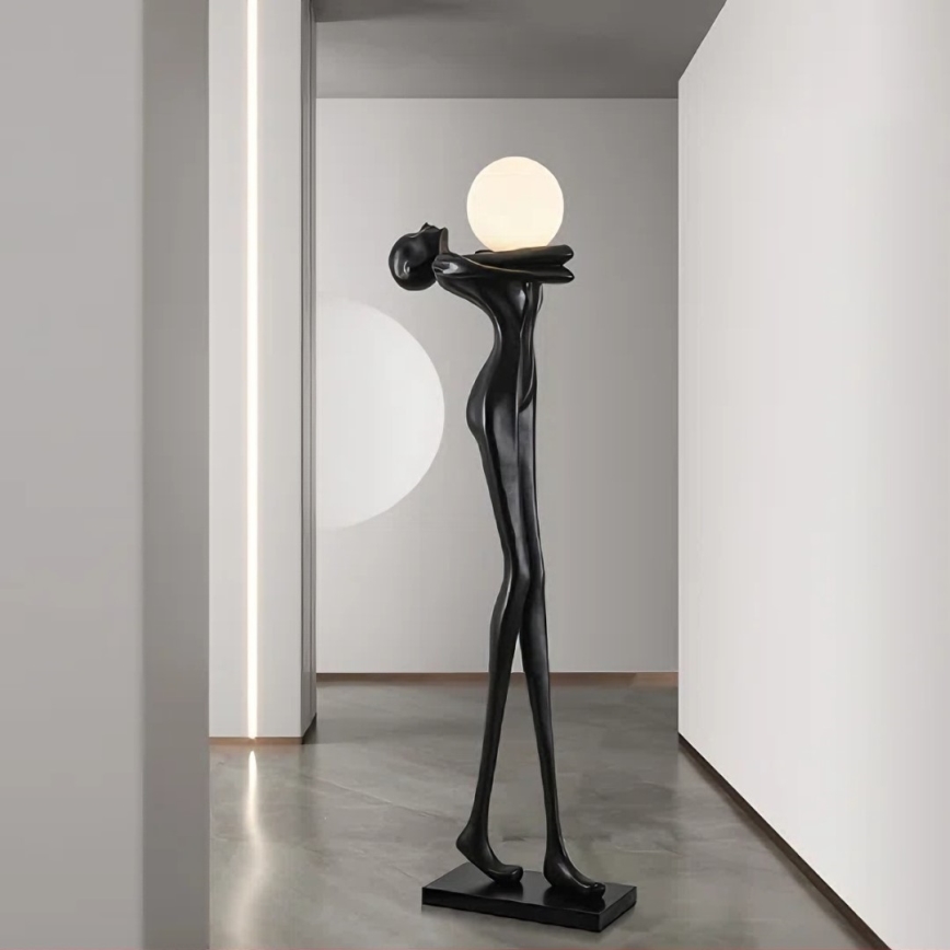Lámpara de pie SILUETTE 1xE27/25W/230V 175 cm Human Woman